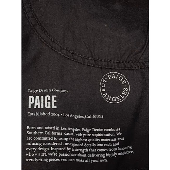 Paige Doheny 32 Mens Denim Jeans Cotton & Elastane Blue - Picture 10 of 16